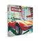 Stupell Industries Vibrant Sports Car Road Sign Pop Art Collage Canvas Wall Art